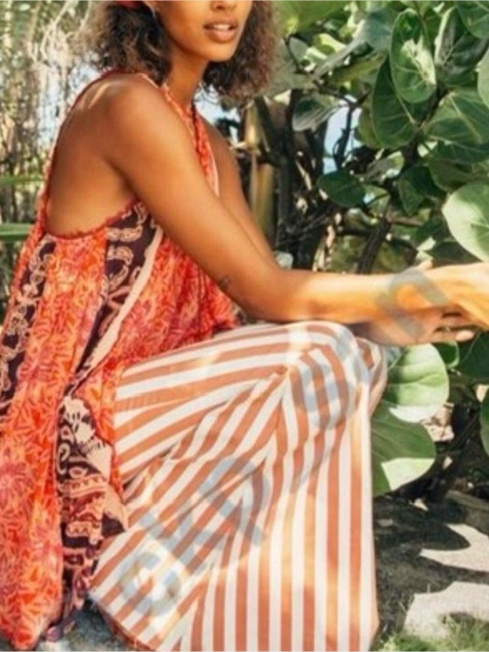 Free People Printed Just Float On Flares
